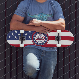 Skate America’s 250th Birthday With USA Flag