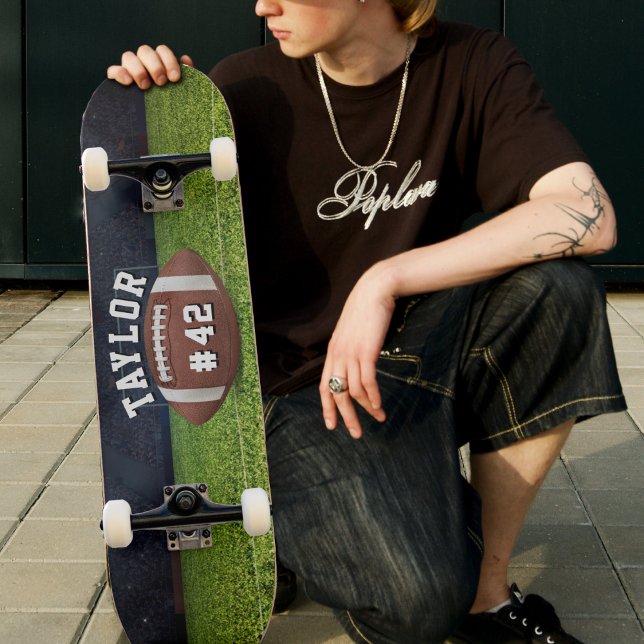 Skate American Football Field Name Team Jersey Number (American Football Field Name Team Jersey Number Skateboard)