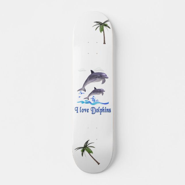 Skate Amor de Golfinho (Frente)