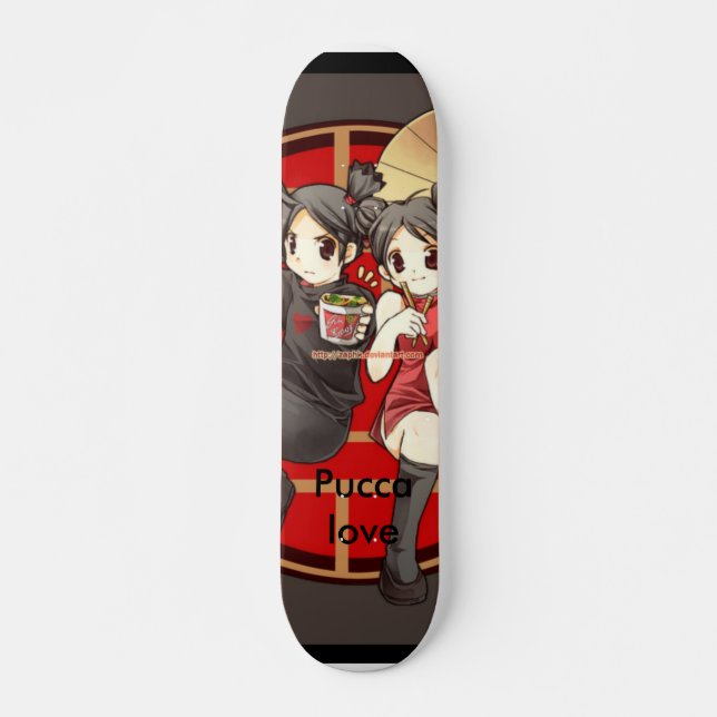 Skate Amor de Pucca (Frente)