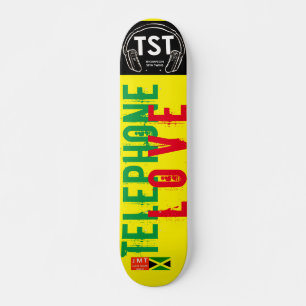 Skate AMOR POR TELEFONE Skateboard, 7¾" Deck