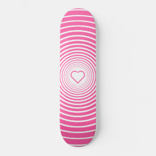 Skate Amor Rosa - Adicione suas cores
