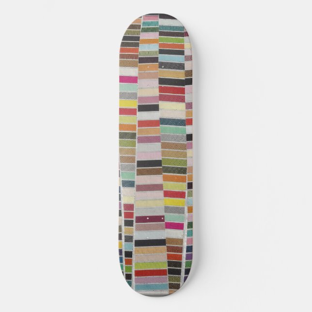 Skate Amostras de multicores sem som (Frente)