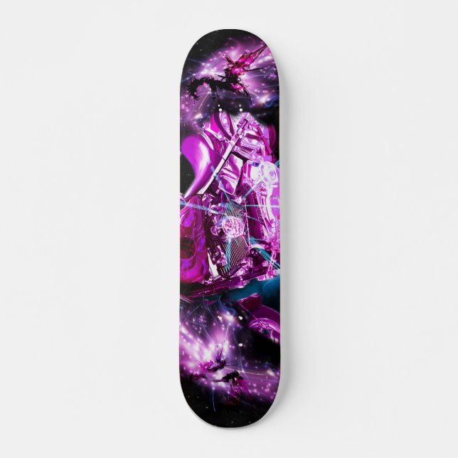 Skate Andar A Rosa (Frente)
