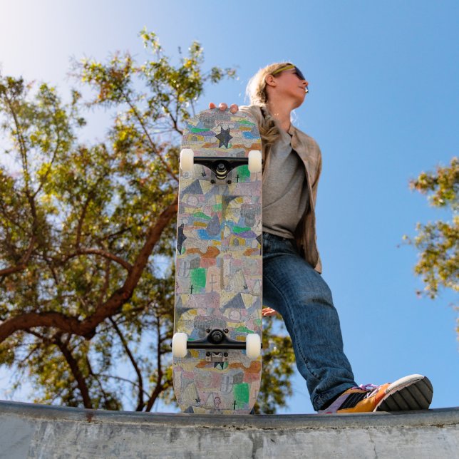 Skate Andar sob uma estrela negra (Ao ar livre 1)