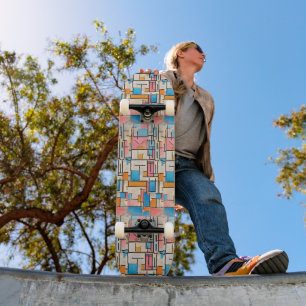 Skate Ande pelo ritmo de Mondrian