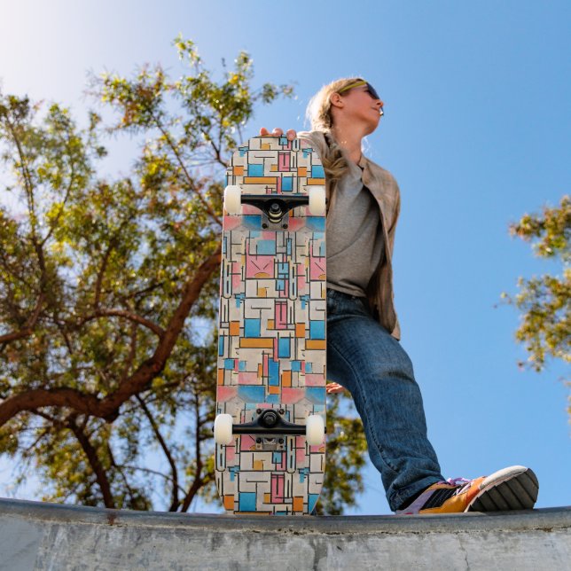 Skate Ande pelo ritmo de Mondrian (Ao ar livre 1)