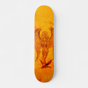 Skate Angel no estilo de tatuagem