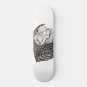 Skate Angels Kissing, Design preto e branco