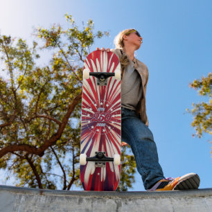 Skate Aniversário de 250 anos da América 1776-2026 Fogos