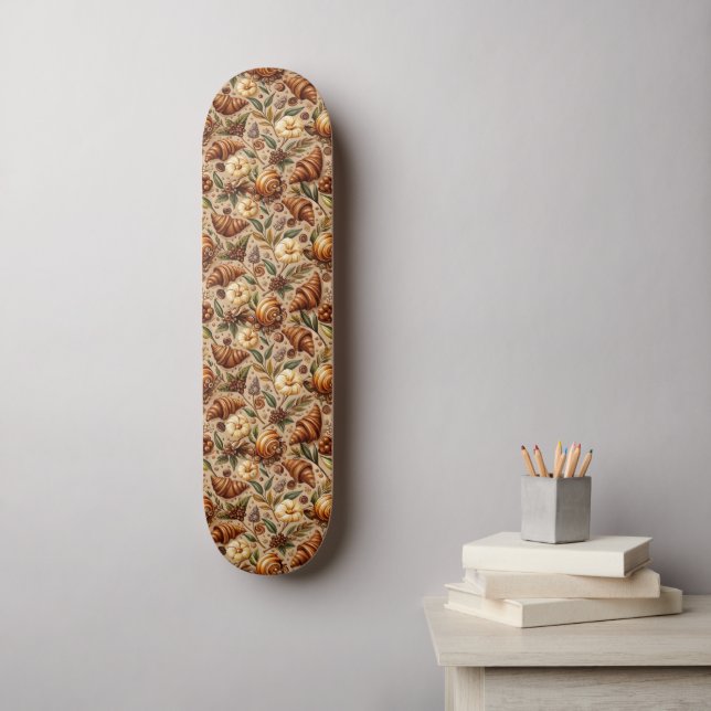 Skate Ansiando Croissants (Arte de parede)