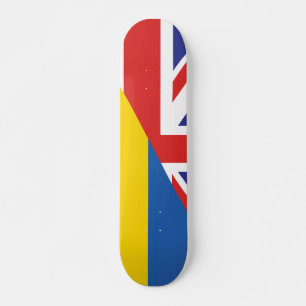 Skate Apoio britânico à Ucrânia Sherpa Blanket