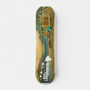 Skate arborizado de Maui Longboards Longboard