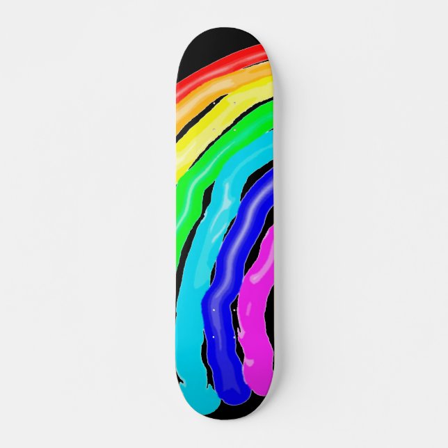 Skate Arco-íris (Frente)