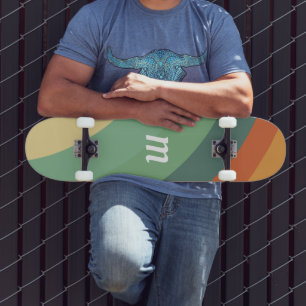 Skate Arco-Íris - Estirpes Minimalistas Feitas à Mão