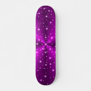 Skate Arco-Íris Rosa em Elefante Pele-couro ótica