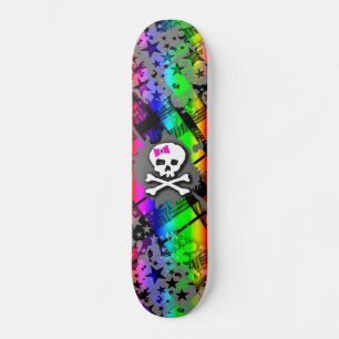 Skate Arco-Íris Starry Skull