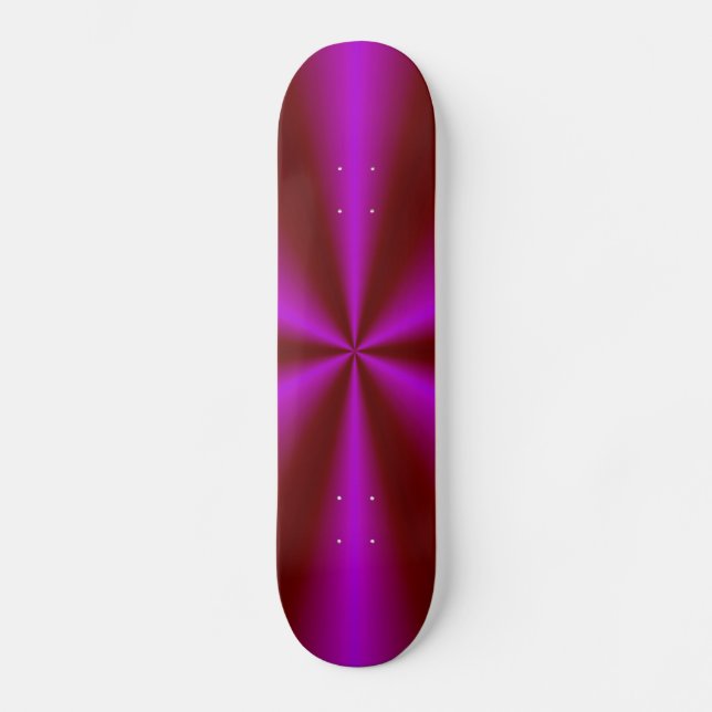 Skate Arco-Íris Vermelho Rosa (Frente)