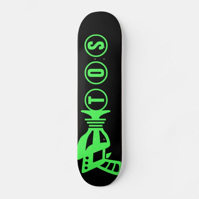 Skate Arma Espacial Personalizada (Frente)