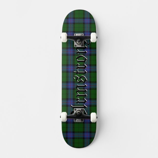 Skate Armstrong Tartan - Padrão de Xadrez escocês (Frente)