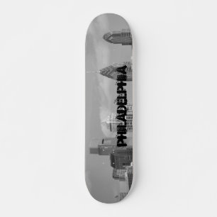 Skate Arranha-céus, preto e branco