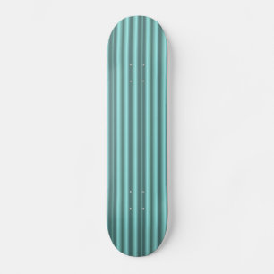 Skate Art Deco mintgrüne Streifen