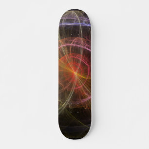 Skate Arte Abstrata Novo Mundo