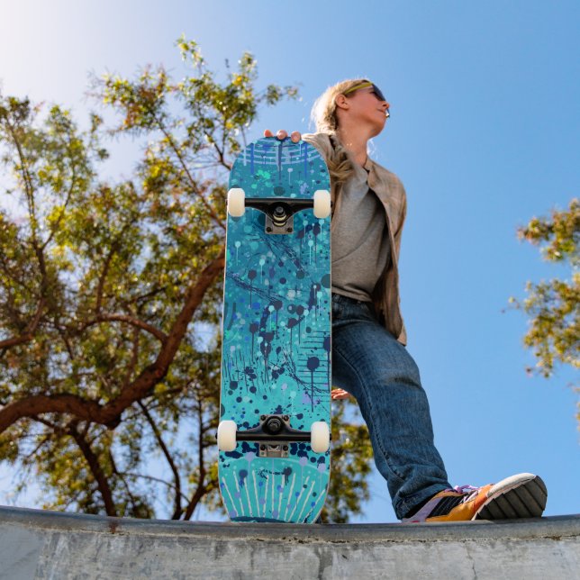 Skate Arte Abstrata: Sinfonia no Mar (Ao ar livre 1)