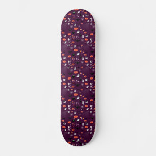 Skate Arte Assustadoramente Fofa de Halloween