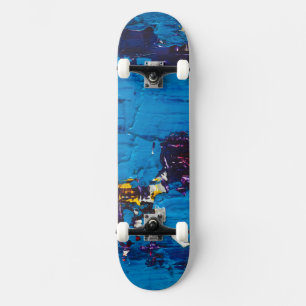 Skate Arte Azul Legal