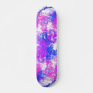 Skate Arte de abertura de pintura Abstrato colorida