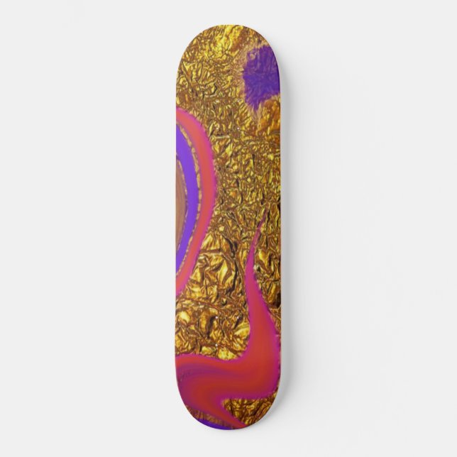 Skate arte de cor vibratória (Frente)