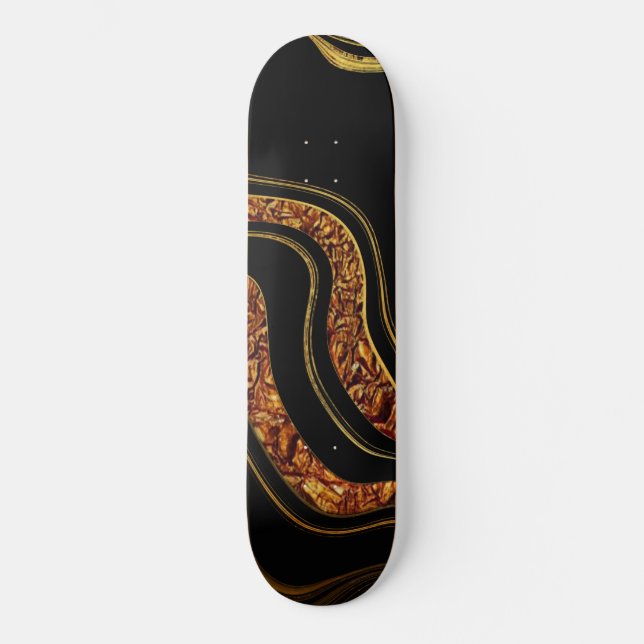 Skate arte de cor vibratória (Frente)