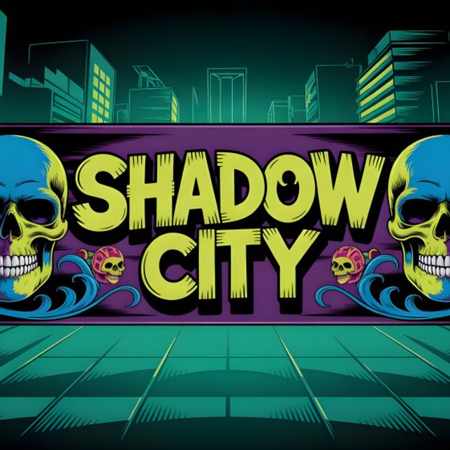 Skate Arte de Grafite Ukiyo-E Psicodélica | Escuro (Criador carregado)