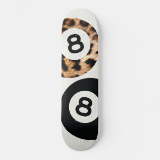Skate Arte de Parede Escética de Galeota Leopardo 8
