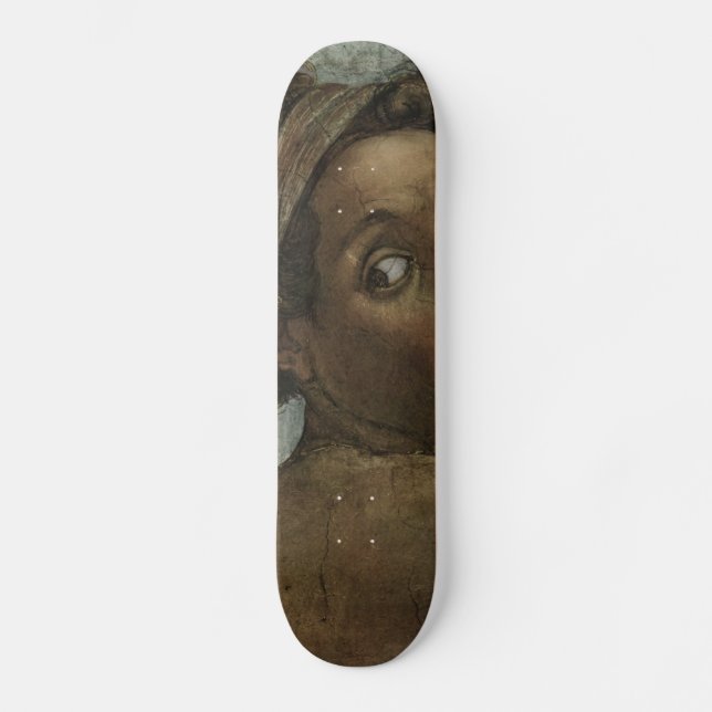 Skate Arte de renascimento de Michelangelo (Frente)