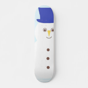 Skate arte do boneco de neve