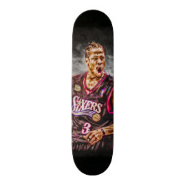 Skate Arte Iverson do fã toda a plataforma natural do