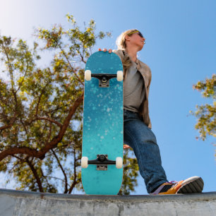Skate Arte Minimalista: Gelo Partido