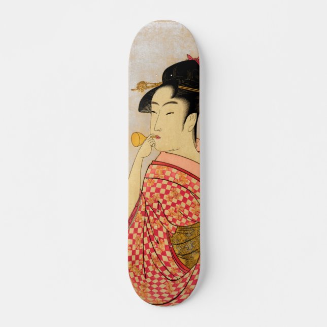 Skate Arte ukiyoe japonesa (Frente)