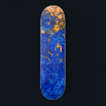 Skate Artsy Cobalt Blue Ouro Yellow Acrylic Painting<br><div class="desc">Esta pintura moderna e legal é perfeita para a pessoa moderna e moda. Ele apresenta um design abstrato de azul de cobalto pintado à mão e de acrílico amarelo ouro. É exclusivo, artístico e contemporâneo.***NOTA IMPORTANTE do DESIGN: para qualquer solicitação personalizada de design, como solicitações de correspondência de produtos, alterações...</div>