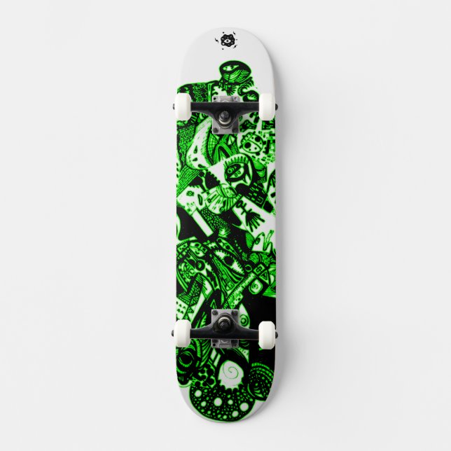 Skate Artsy Green (Frente)