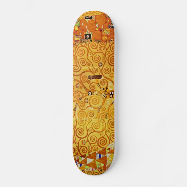 Skate Árvore da vida Gustav Klimt Nouveau (Frente)