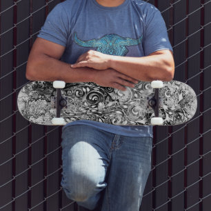 Skate Árvore De Vida - Espirais Deixam Estilo Grunge 1