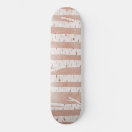 Skate Árvores de Aves Ilustradas