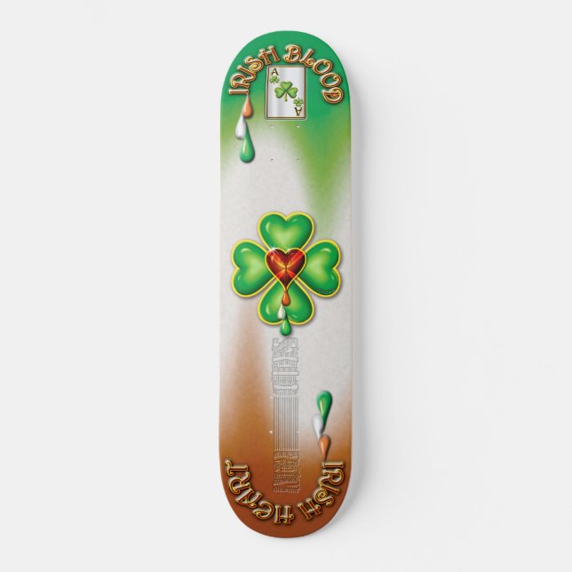 SKATE "ÁS IRLANDÊS " (Frente)