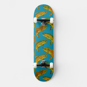 Skate Aspen Leaf Rainbow Pattern Invisível 2018