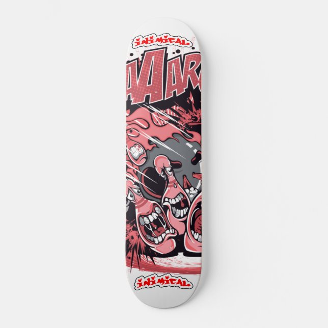 Skate Assassino de pino íntimo (Frente)