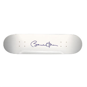 Skate Assinatura de Barack Obama