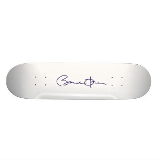 Skate Assinatura de Barack Obama